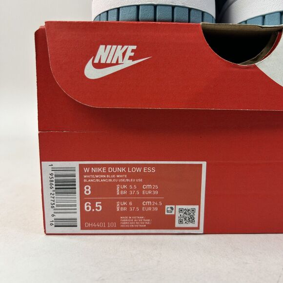 Nike Shoes Dunk Low ESS WMNS "Paisley Pack Worn Blue" 2024 - Picture 5 of 6